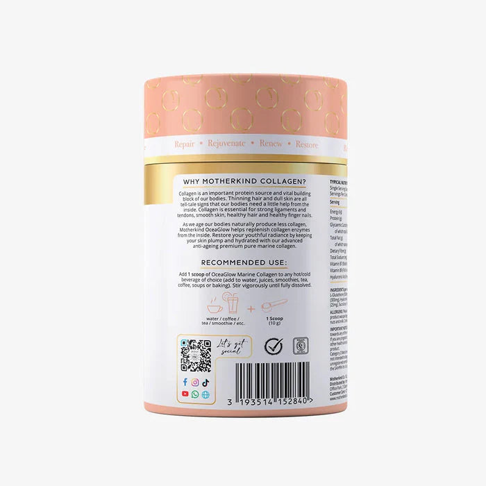 Motherkind OceaGlow Marine Collagen 300g