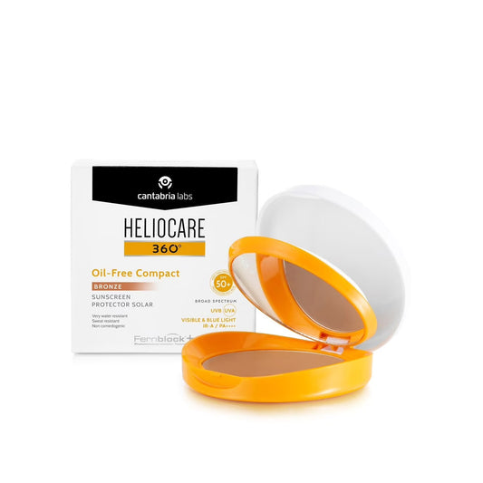 Heliocare Helio 360 Oil-Free Compact Bronze 10g
